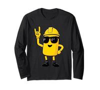 Panneau à Main avec Inscription « Worker » - Jaune Manche Longue