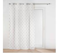 Panneau a oeillets 140 x 240 cm voile sable imprime geokid Miel