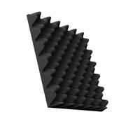 Panneau Absorbant Acoustique | Panneaux Acoustiques en Mousse pour Murs | Mousse en Coin Ignifuge Autoadhésive avec Isolation Anti-Bruit pour Accessoires de Studio de Musique