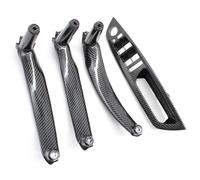Panneau Accoudoir Porte Poignée Pour X5 Pour X6 Pour E70 Pour E71 2007-2013 Ensemble Couvercle Commutateur Lève-vitre Poignée Traction Intérieure Porte Garniture(RHD 4PCS Set)