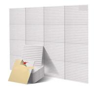 Panneau Acoustique Carreaux de mousse acoustique Wedge | Paquet de 12 structures à coins carrés for décoration murale à réduction d'écho(Light camel)
