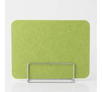 Panneau acoustique de séparation de bureau - Insonorisation pour bureau, bibliothèque, salle de classe - Réduction du bruit et contrôle de la distraction visuelle - Vert (60 x 30 cm)