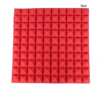 Panneau Acoustique En Mousse Insonorisée Éponge Studio Carreaux De Mousse D'insonorisation Haute Densité Polyuréthane Ignifuge Forme Pyramide Rembourrage Insonorisant Pour Studios (Modèle ordinaire