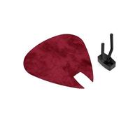 Panneau acoustique mural en forme de médiator | Support décoratif insonorisant pour guitare électrique | Compatible Fender, Gibson, Ibanez, PRS | Couleur : [Bordeaux | PICK-Small (230×270mm)]