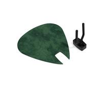 Panneau acoustique mural en forme de médiator | Support décoratif insonorisant pour guitare électrique | Compatible Fender, Gibson, Ibanez, PRS | Couleur : [Vert | PICK-Small (230×270mm)]