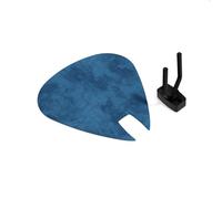 Panneau acoustique mural en forme de médiator | Support décoratif insonorisant pour guitare électrique | Compatible Fender, Gibson, Ibanez, PRS | Couleur : [Bleu | PICK-Small (230×270mm)]