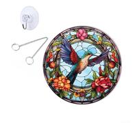 Panneau acrylique de 20 cm en forme de colibri pour créer un point focal (C)