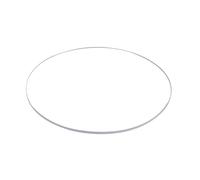 Panneau acrylique rond transparent 8 × 160 mm - 200, idéal for le remplacement d'images, la peinture, bricolage et décoration intérieure, diamètre(Diameter 200mm)