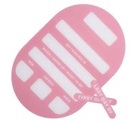 Panneau Acrylique Rose Réutilisable pour Rentrée Scolaire, Photos | Tableau Nominatif Effaçable à Sec, pour École Maternelle et Garderie, Usage Campus et Coin Bibliothèque