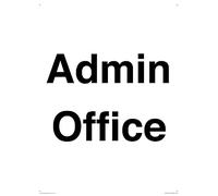 Panneau Admin Office - 300 x 400 mm - A3P