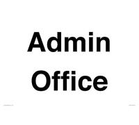 Panneau Admin Office - 600 x 400 mm - A2L