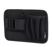 M-Tac Panneau de rangement modulaire pour clés et EDC en Cordura 1000D, compatible avec les sacs à dos MOLLE, fixation Velcro, insert multifonction Tactical Gear pour outils, noir