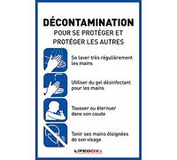 Panneau Affichage pour la protection du COVID 19