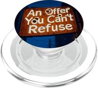 Panneau « an Offer You Can't Refuse » PopSockets PopGrip pour MagSafe