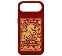 Panneau Animal du Nouvel an Lunaire Chinois 2026 année du Cheval de feu Coque pour iPhone Air