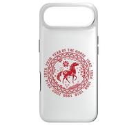 Panneau Animal du Nouvel an Lunaire Chinois 2026 année du Cheval de feu Coque pour iPhone Air