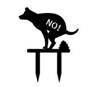 Panneau Anti-Crotte Chien Interdit