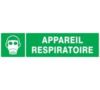 PANNEAU APPAREIL RESPIRATOIRE 200X52MM TALIAPLAST - 720409
