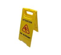 Panneau "" attention sol glissant "" BOUSSEMART