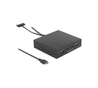 DeLock Panneau avant 3,5 ? USB 3.2 Gen 2 – 2x USB Type-C, 2x USB Type-A