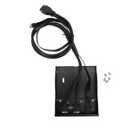 Panneau Avant USB, Panneau Avant de 3,5 Pouces Bay Bay 19pin Type E Interface D'entrée USB A 5 Gops Type C 10 Gops Taux de Transfert 20 Gops