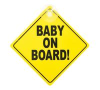 PANNEAU BABY ON BOARD ! AVEC VENTOUSE
