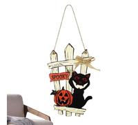 Panneau Bienvenue Halloween Décorations Fantôme En Bois Effrayantes
