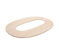 Panneau Bois Numéro Zéro Rustique pour Décorations et Photos | Bois de Tilleul, Surface Brute Lisse, Affichage Léger, pour Centres de Table et Projets Créatifs