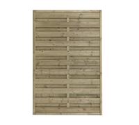 Panneau brise-vue en bois Charlie 90 x 180 cm - traité en Autoclave - Résistant aux moisissures et aux intemperies - Fabriqué en Italie - Idéal pour les clôtures et la confidentialité d'extérieur