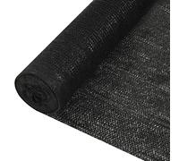 Panneau Brise-Vue Extérieur, Noir 150 g/m² PEHD Résistant, Brise Vue Balcon Exterieur et Jardin, Cache Balcon Brise Vue Occultant, Perméable au Vent, Grillage Balcon Durable, Dimensions 1.8 x 10 m
