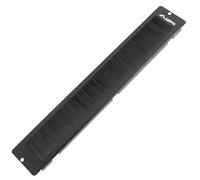Panneau Brosse pour entrée Cable Rack 19" Sol Noir