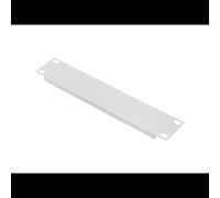Panneau Caché Lanberg AK-1403-S Gris 1U 254mm (10") pour Rack 19", Dimensions 254x10x44.5mm, Poids 90g