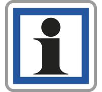 Panneau carré Information services touristiques 700 Ecolign CE3a cl1 - NADIA SIGNALISATION - CAR700E1CE3a