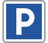 Panneau carré Lieu aménagé pour le stationnement 900 Ecolign C1a cl1 - NADIA SIGNALISATION - CAR900E1C1a