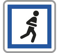 Panneau carré Point de détente 500 Ecolign CE27 cl1 - NADIA SIGNALISATION - CAR500E1CE27