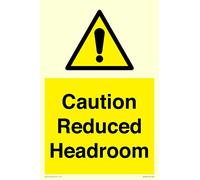 Panneau Caution Reduced Headroom - 200 x 300 mm - A4P