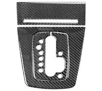 Panneau CD AC Compatible Avec Pour A4 S4 B7 2005 2006 2007 2008 Ensemble De Panneaux De Changement De Vitesse En Fibre De Carbone, Couverture Décorative, Accessoires De Décoration(Black)