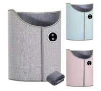 Panneau chauffant électrique personnel - Chauffe-pieds, appareil de chauffage intérieur à faible puissance, outil de confort pliable à température réglable | Adultes Famille Hiver Utilisation