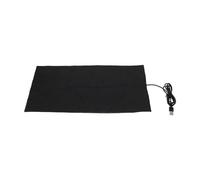 Panneau Chauffant Portable USB 40x20cm en Fibre de Carbone noir | Insertion pour Vêtements DIY, Chaleur Uniforme, Usage Extérieur et Ski, pour Vestes et Sweats