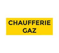 Panneau CHAUFFERIE GAZ PVC 200x80mm