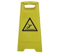 Viso Support d'avertissement PSG680 – Risque de chute – Jaune 680 x 330 mm