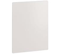 Panneau ChromaLuxe CHROMALUXE aluminium 13 x 18 cm - épaisseur 1,14mm - Blanc brillant (carton de 10)