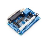 Panneau CNC 5 axes, pilote de moteur pas à pas MACH3, Port parallèle, Module de commande, contrôleur avec coupleur optique, câble USB