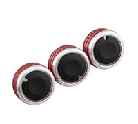 Panneau commande climatisation Boutons De Contrôle De La Chaleur Pour La Climatisation Voiture Pour Chery QQ3 QQ6(ROUGE)