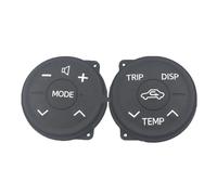 Panneau Commande Commutateur Volant Caoutchouc Boutons Voiture Pour Toyota Pour Prius 30 2009-13 Pour Eco 2010-13 Pour ZVW30 XW30 10-13 Bouton de Commande Multifonction du Volant