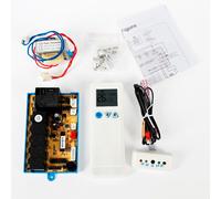 Panneau commande universel, climatiseur, système contrôle à distance et planche, refroidissement + chaleur, 3 ventilateurs, ensemble d'ordinateur Nipseyteko