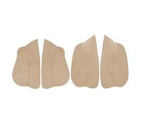 Panneau Console Centrale Pour Citroen Pour Xsara Pour Picasso Panneau D'accoudoir De Porte Intérieure Voiture En Cuir Microfibre Garniture Couverture 4 Pièces Garniture Commande Centrale(Beige)