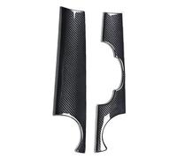 Panneau Console Centrale pour Mini R56 2007-2013 pour Mini pour Cooper pour Clubman R55 2012-2009 Tableau Bord Panneau Commande Central Revêtement D'habillage Autocollant Voiture Cadre Intérieur(Left