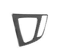 Panneau contrôle carbone Autocollant de couvercle de levier de vitesse intérieur en fibre de carbone, garniture ABS pour Série 3 4 F32 F30 F31 F33 F36 3GT F34 2014-2017 Film carbone décoratif(RHD)