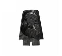 Panneau contrôle carbone Garnitures intérieures pour porte-gobelets et gobelets de console centrale en carbone sec, adaptées aux modèles Ferrari 488 Coupé/Spider Kit fibre carbone intérieur